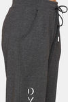 Rosaline Easy Movement Cotton Rich Track Pants - Black Beauty — thumbnail 6